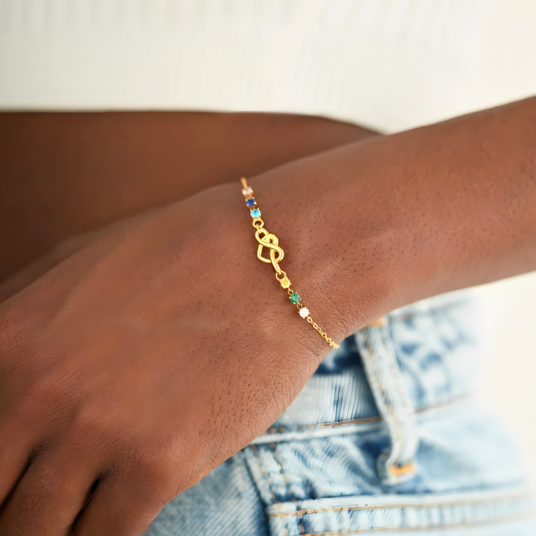Pulsera Nœud Éternel - À Ma Mère