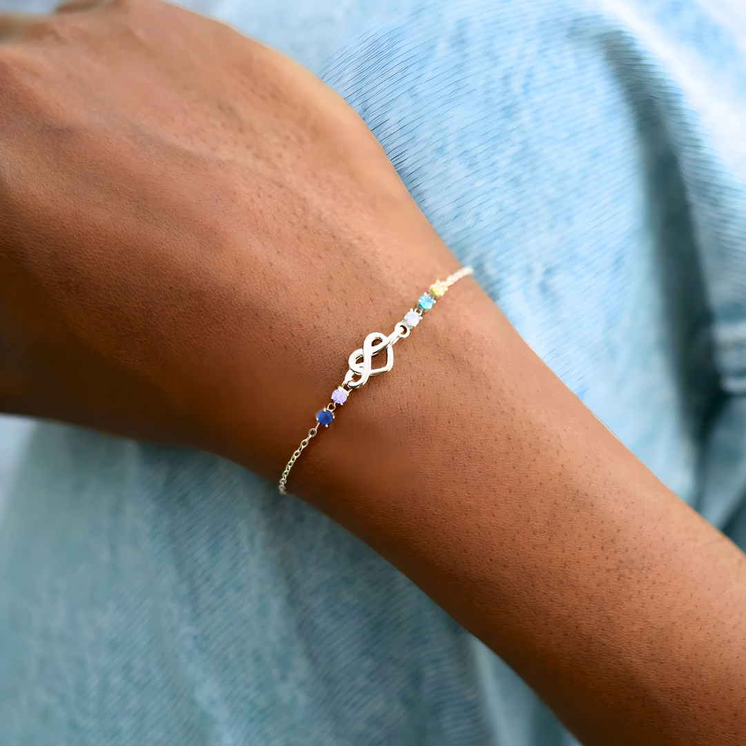 Pulsera Nœud Éternel - À Ma Mère