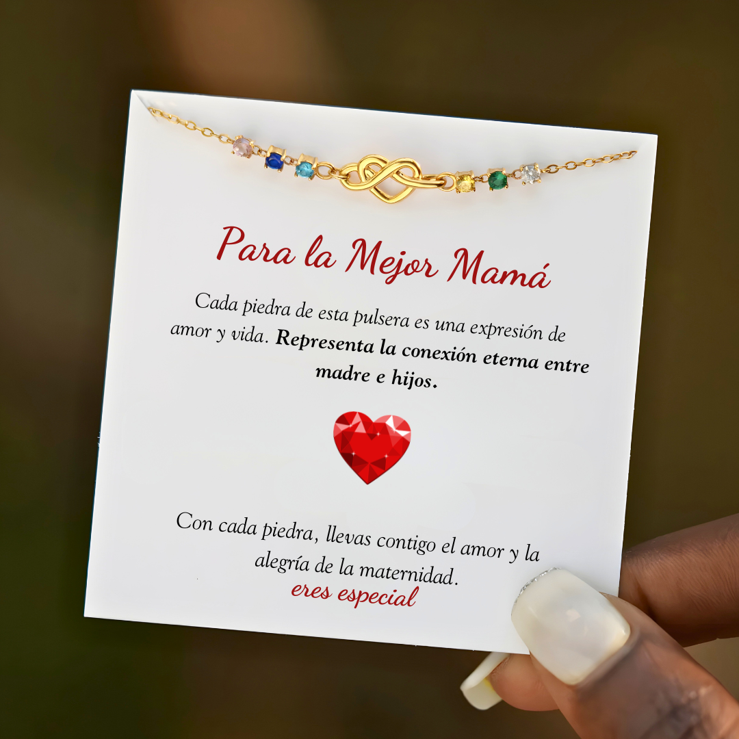 Pulsera Nœud Éternel - À Ma Mère