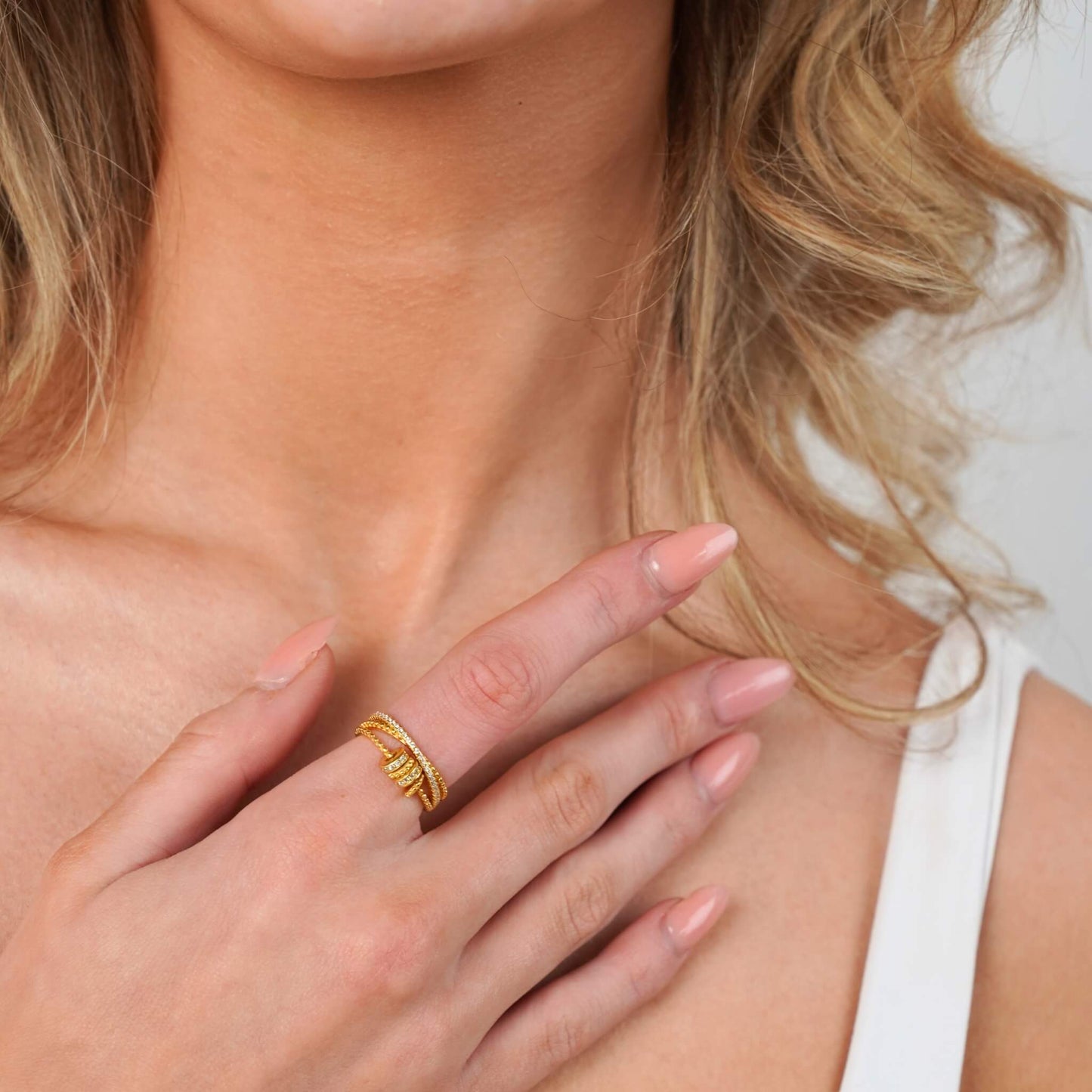 Bague Éternelle en Forme de Nœud