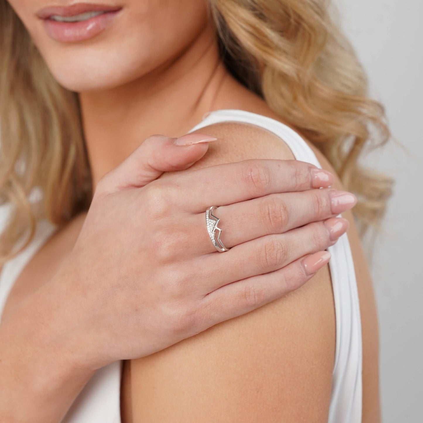 Bague Éblouissante Inspiration Montagne