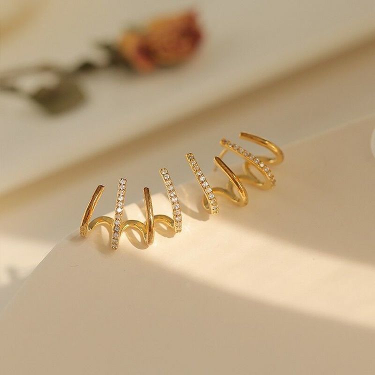 Boucles d'Oreilles - "Griffe"