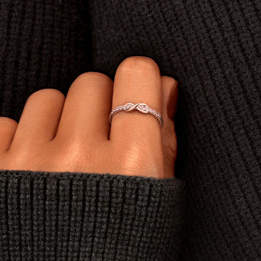 Bague Éternelle "À ma Fille, Je t'Aime pour Toujours™