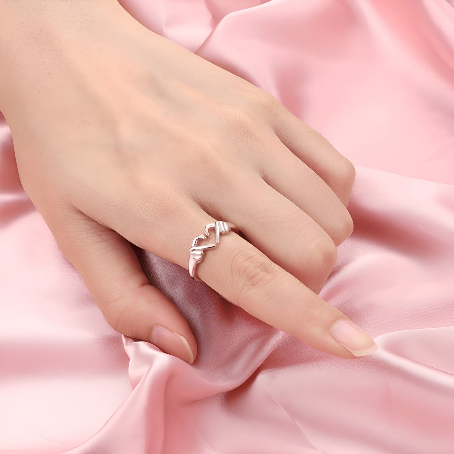 Bague "Mon Soutien Éternel" - Un symbole d'amour indéfectible