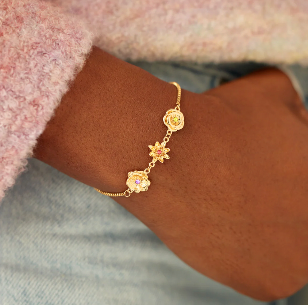 Pulsera Fleurs de Vie - Personalizable