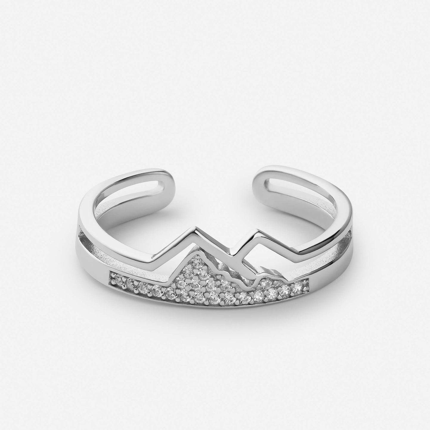 Bague Éblouissante Inspiration Montagne