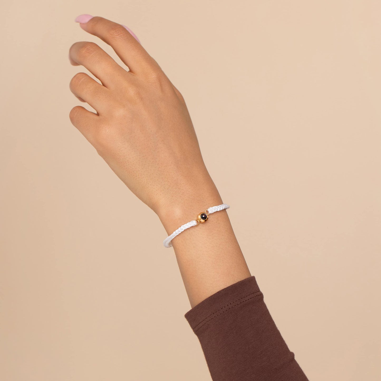 Bracelet Tressé - Projection Photo Personnalisé