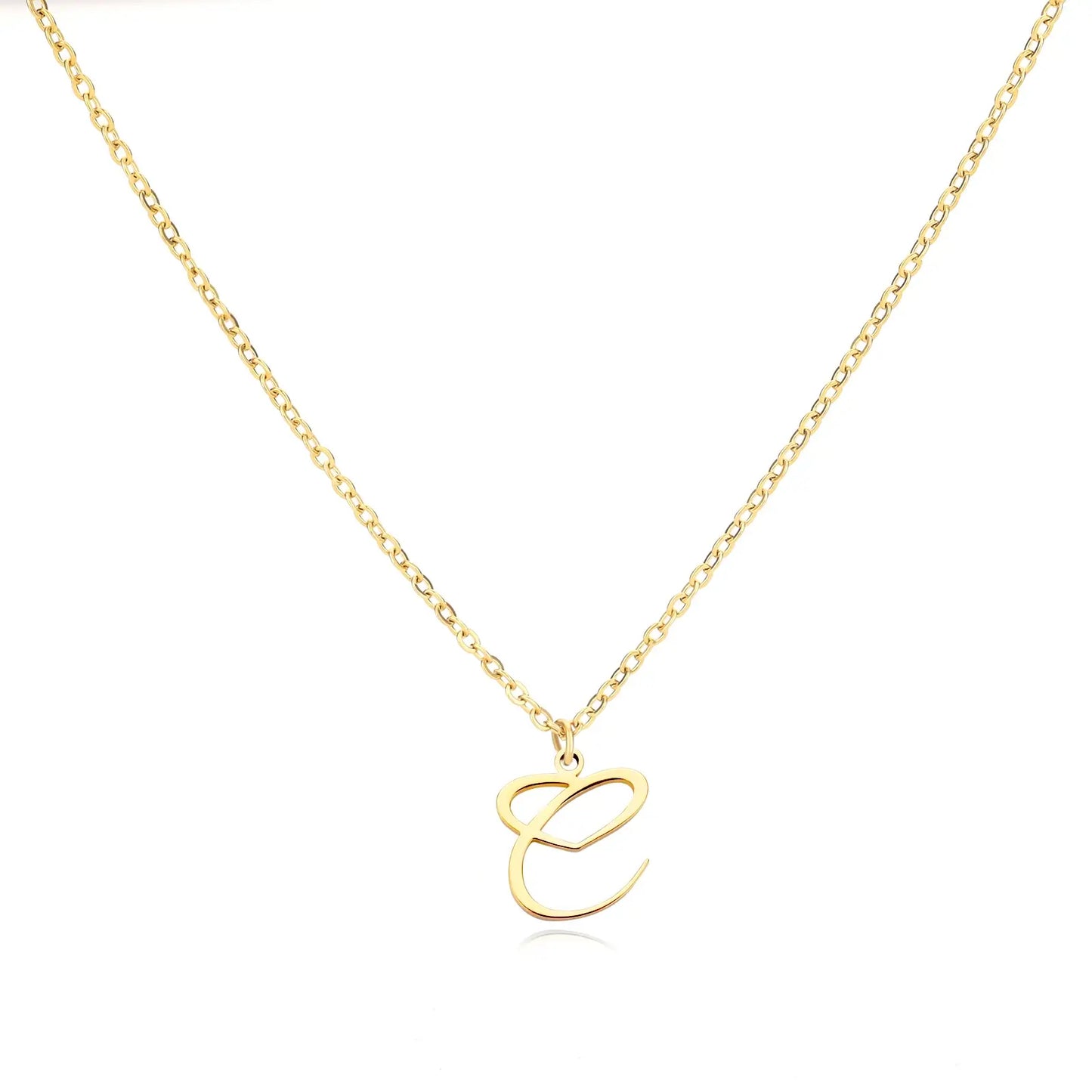 Collier Prénom Personnalisé en Cursive avec Pendentif en Cœur