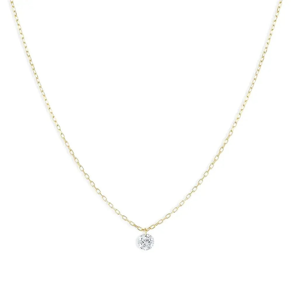 Collier Pendentif en Cristal Élégant