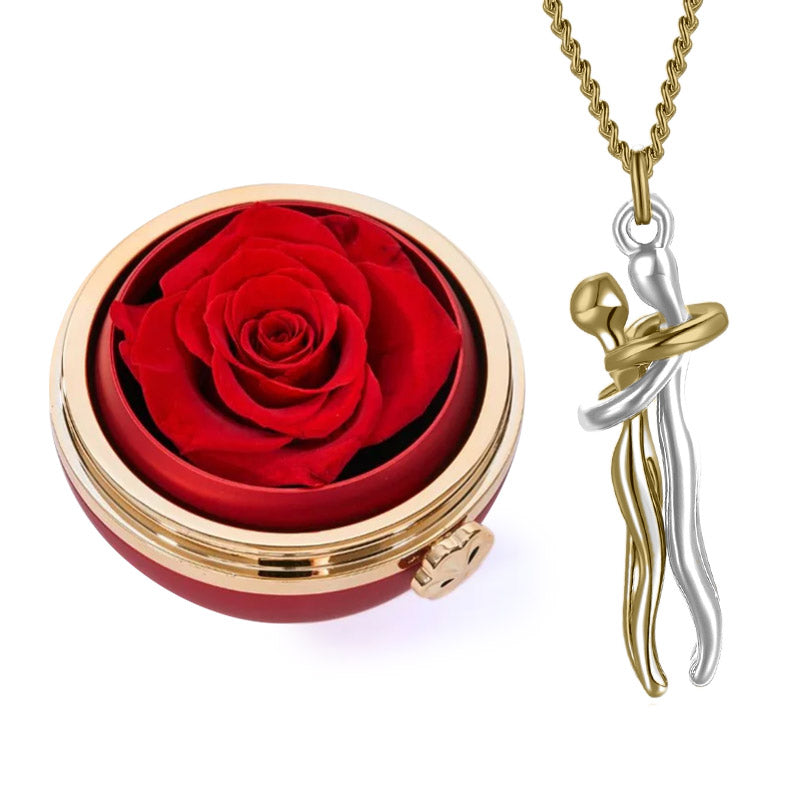 Coffret Passion & Collier Amour Éternel