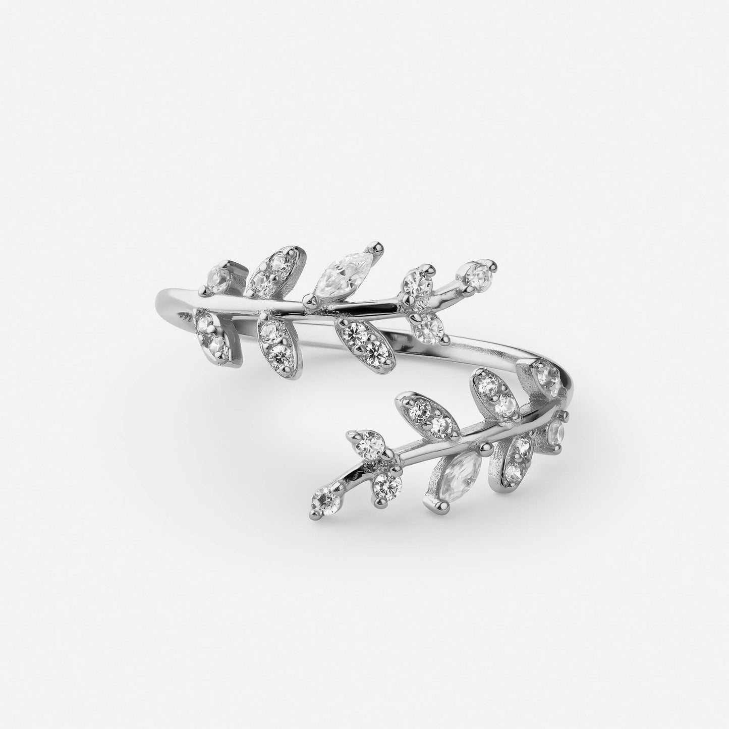 Bague Élégance Feuille