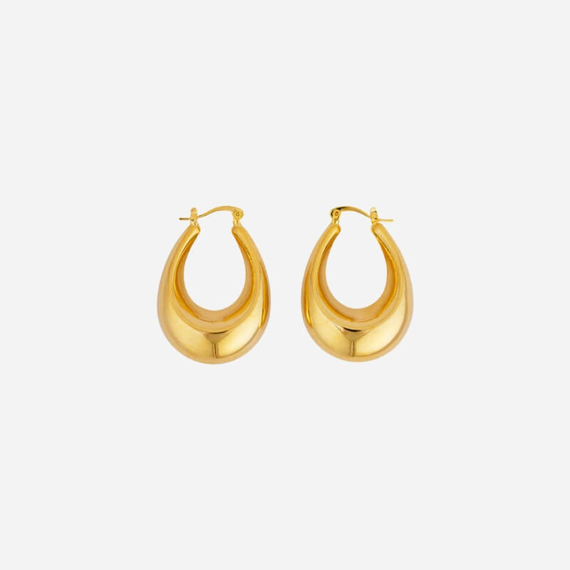 Pendientes de aro encantadores Lina
