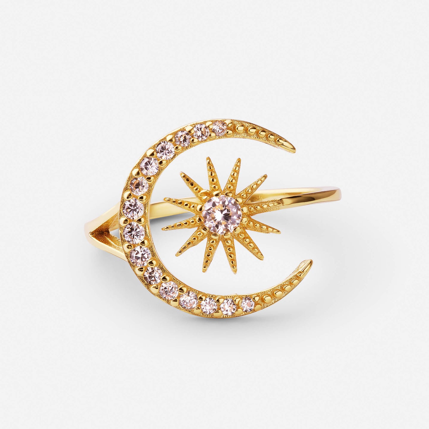 Bague Éclat Soleil et Lune